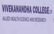 Vivekanandha Allied Health Science, Vivekanandha Educational Institutions For Women Others Vivekanandha Allied Health Science, Vivekanandha Educational Institutions For Women Others