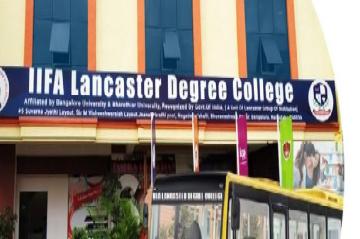 IIFA Lancaster Degree College Kengeri Courses & Fees Structure 2023-24  Details