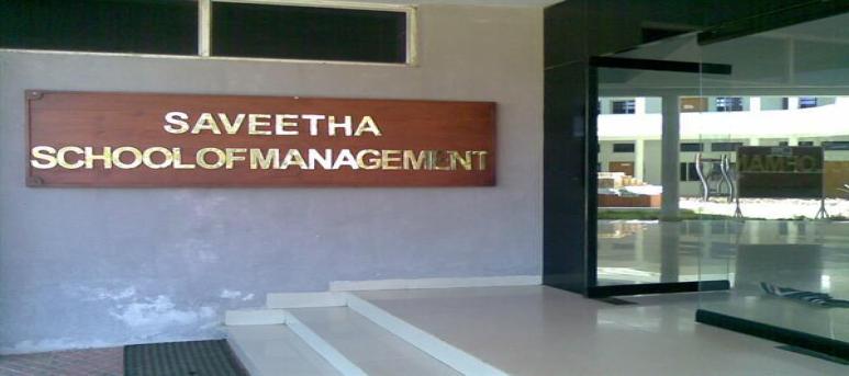 Saveetha School of Management, Chennai