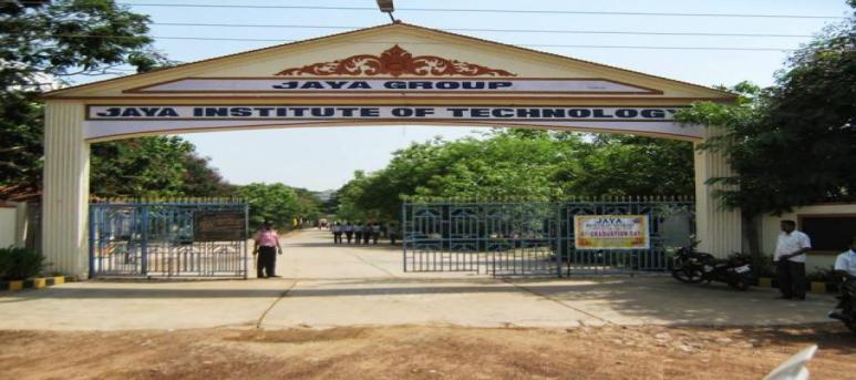 JIT - Jaya Institute of Technology Tiruvallur Chennai