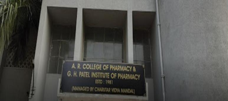 A.R. College of Pharmacy and G.H. Patel Institute of Pharmacy