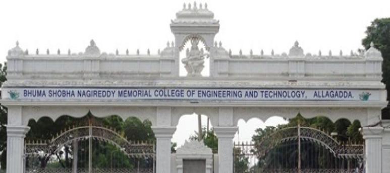 Bhuma Shobha Nagireddy Memorial College of Engineering and Technology