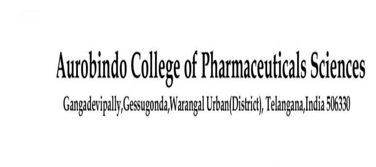 Aurobindo College of Pharmaceutical Sciences