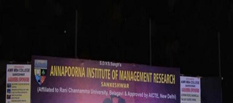 Annapoorna Institute of Management Research