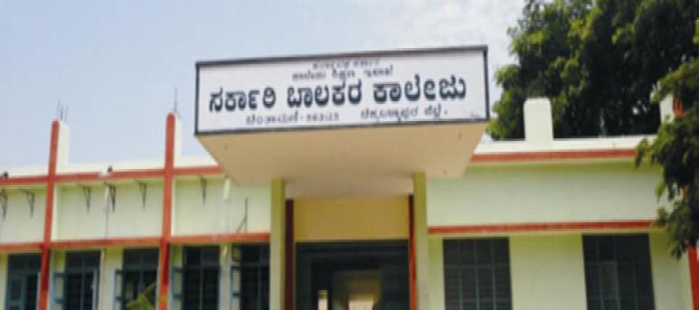 Government Boys College, Chintamani