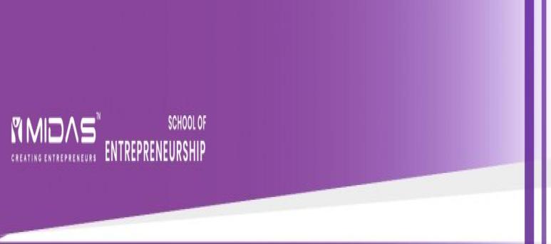 MIDAS School of Entrepreneurship, Pune