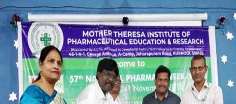 Mother Theresa Institute of Pharmaceutical Education And Research