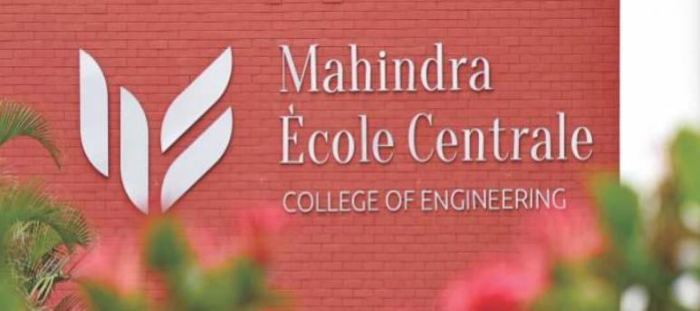 Mahindra University Ecole Centrale School Of Engineering