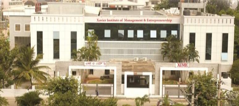 XIME Bangalore - Xavier Institute of Management And Entrepreneurship