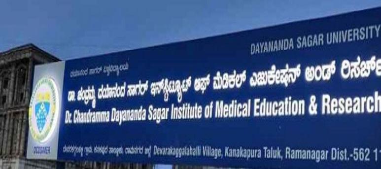 Dr. Chandramma Dayananda Sagar Institute of Medical Education and Research (CDSIMER)