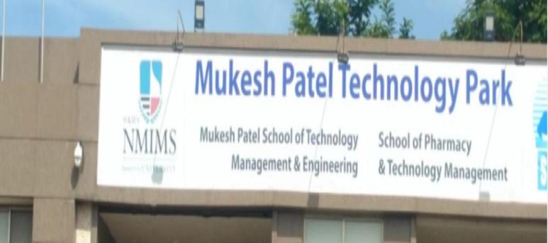 NMIMS Mukesh Patel School of Technology Management And Engineering, Shirpur