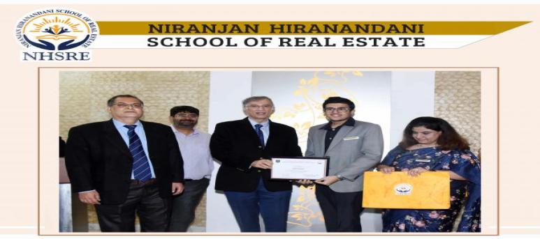 Niranjan Hiranandi School of Real Estate