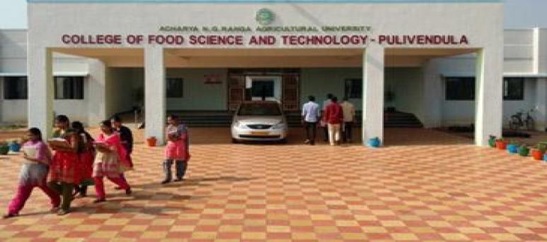 College of Food Science and Technology, Pulivendula, Acharya N.G. Ranga Agricultural University