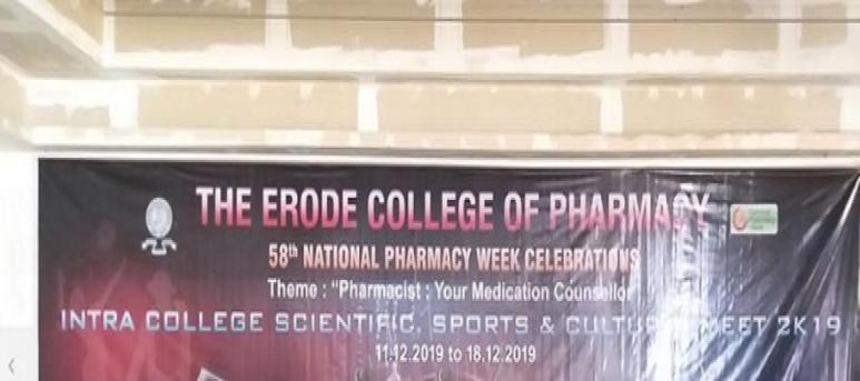 The Erode College of Pharmacy and Research Institute