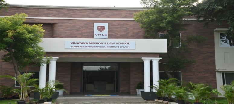 Aarupadai Veedu Institute Of Law, Vinayaka Mission's Research Foundation