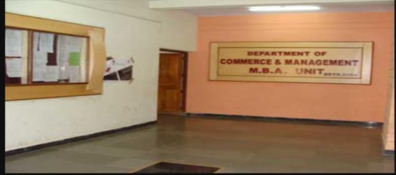 Department of Commerce and Management - MBA Unit, Shivaji University