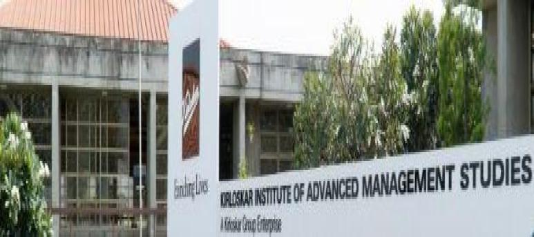 KIAMS - Kirloskar Institute of Advanced Management Studies, Pune