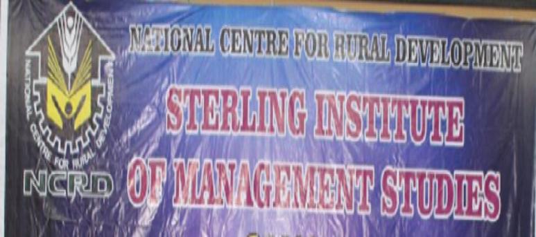 NCRDs Sterling Institute of Management Studies