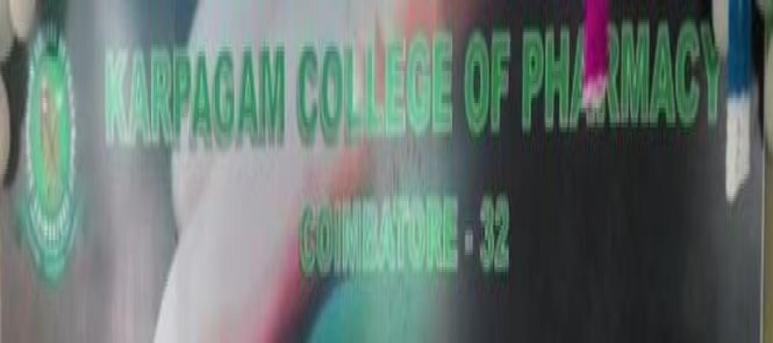 Karpagam College of Pharmacy