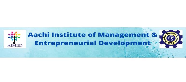 AIMED - Aachi Institute of Management and Entrepreneurial Development