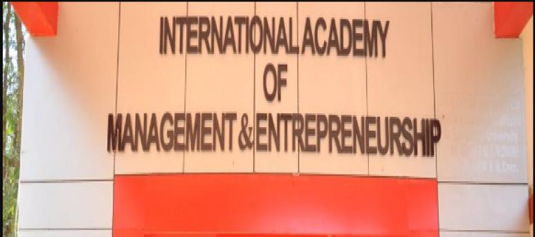 International Academy of Management and Entrepreneurship