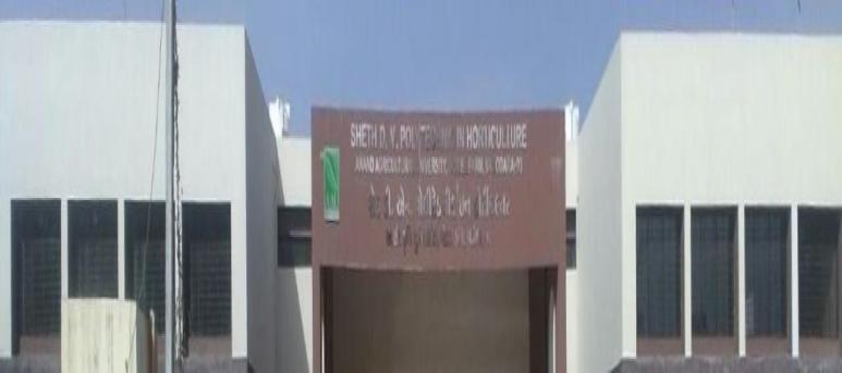 Sheth D.M. Polytechnic in Horticulture, Vadodara - Anand Agricultural University