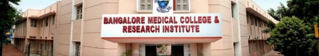 bangalore medical college and research institute fees