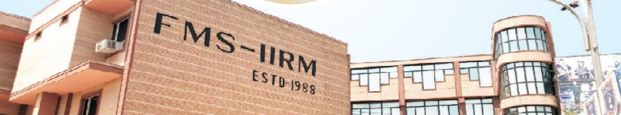 Institute of Rural Management (FMS-IRM) Jaipur Admissions 2024-25