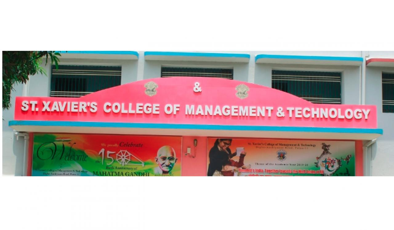 St. Xavier's College of Management and Technology Patna Admissions 202425