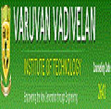 Varuvan Vadivelan Institute of Technology logo