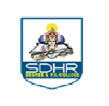 SDHR Degree and PG College logo