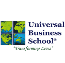 Universal Business School logo