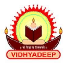 Vidhyadeep University logo