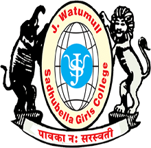 J. Watumull Sadhubella Girls College logo