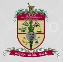 A.K.R.G.College of Pharmacy logo