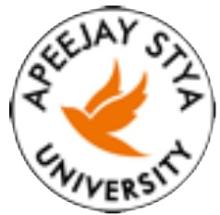 School of Education, Apeejay Stya University logo