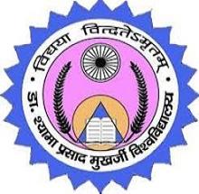 Dr. Shyama Prasad Mukherjee University logo