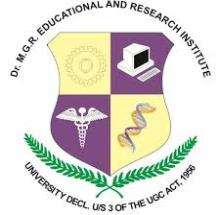 Department Of Visual Communication And Animation, Dr. M.G.R. Educational and Research Institute logo