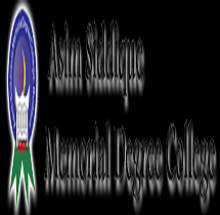 Asim Siddique Memorial Degree College logo