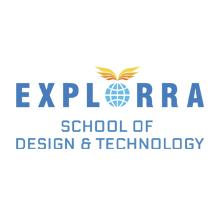 Explorra School of Design and Technology, Ahmedabad logo