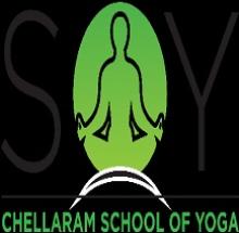 Chellaram School of Yoga, HSNC University logo