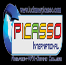 Picasso International Animation  VFX  Gaming College logo