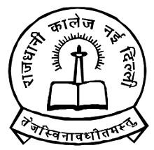 Rajdhani College logo