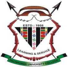 Pachhunga University College logo