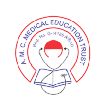 AMC MET Medical College logo