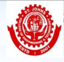 St. Johns College of Engineering and Technology logo