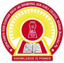 Tapacharya Hem Kunwar Rasik Lal Dhariwal Jain Girls College logo