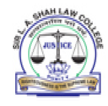 Sir L.A. Shah Law College logo