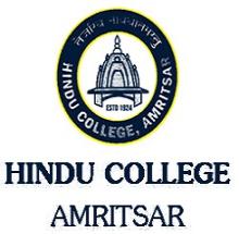 Hindu College, Amritsar logo