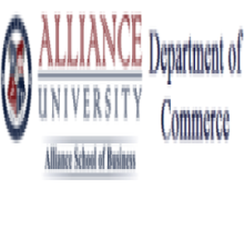 Department of Commerce -  Alliance School of Business, Alliance University logo